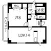 パレロイヤル西陣の間取り画像