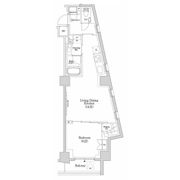 ザ・パークハビオSOHO市谷左内町の間取り画像