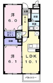 ルネサンス サルタAの間取り画像