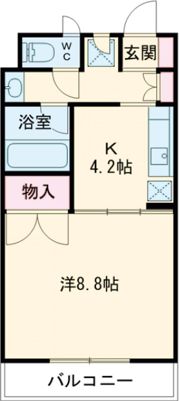 KY East－Court Ⅰの間取り画像