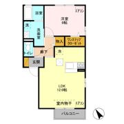 クレール・コートの間取り画像