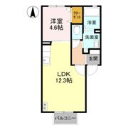 クレシェンテ Cの間取り画像