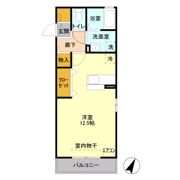 ベルテサクラの間取り画像