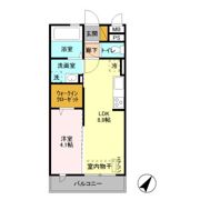ヴィラ リッツⅢの間取り画像