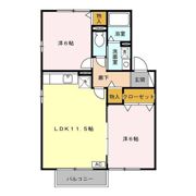カームヒルズ ABの間取り画像