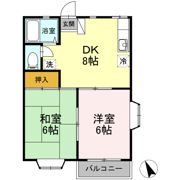 グレースハイム Bの間取り画像