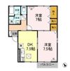 フォンティーヌ白銀 Aの間取り画像
