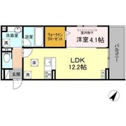 D crest津島町の間取り画像