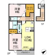 D-crest西奈の間取り画像