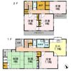 上六名戸建貸家の間取り画像