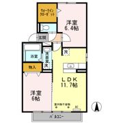 グレイス アベニュー 上浜町 Bの間取り画像