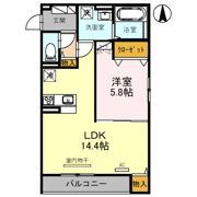 GARANCE新森の間取り画像