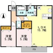 ペリドット12 弐番館の間取り画像
