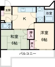 ロジュマン泉佐野の間取り画像
