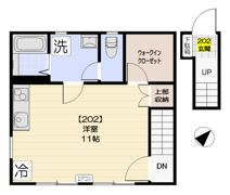 グレースサンヨーA棟の間取り画像