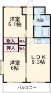 ソルレヴァンテ相浦の間取り画像