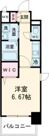 セオリー五条天神川の間取り画像