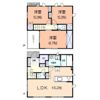 リジエールBの間取り画像