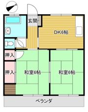 七福マンション 平瀬町の間取り画像