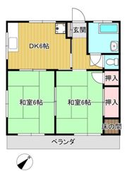 七福マンション 平瀬町の間取り画像