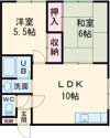 グランベリー七重浜の間取り画像