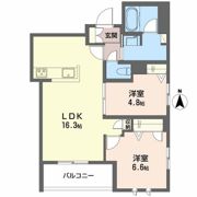 レジデンス 茨木春日の間取り画像