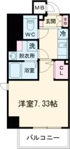セオリー五条天神川の間取り画像