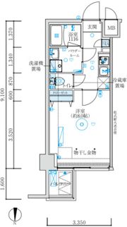 MAXIV練馬TREの間取り画像