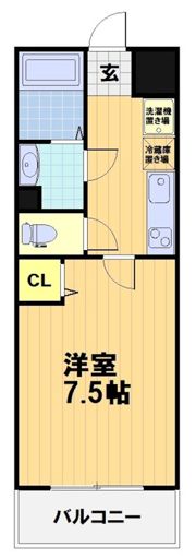 Mpi's京都西院の間取り画像