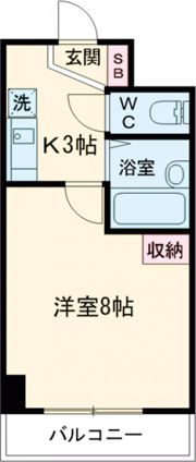 パラディアン一の宮の間取り画像
