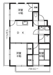 マンション奈賀の間取り画像