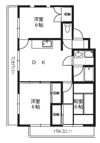 マンション奈賀の間取り画像