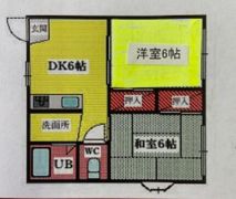 サニーハイツAの間取り画像