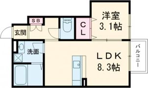 ARC’CITY ASUTO NAGAMACHIの間取り画像