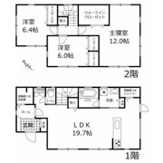 海老名市大谷北3丁目戸建ての間取り画像