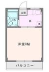 コーポ愛名Bの間取り画像