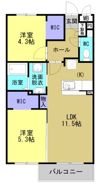 N Gardenの間取り画像