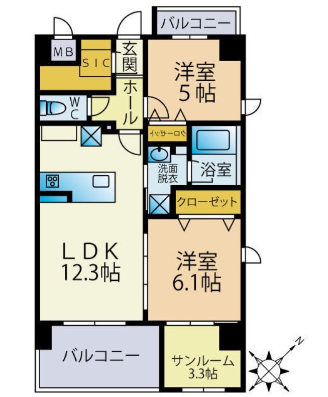 間取図