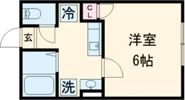 クレサージュ新松戸Ⅱの間取り画像
