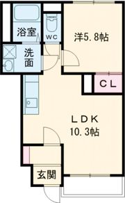 ディライトハウス宝殿の間取り画像