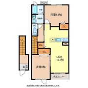 カーサベルデ草越の間取り画像