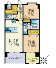 Sun・Blesso塩原の間取り画像