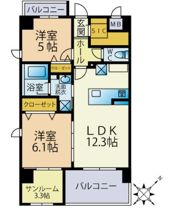 Sun・Blesso塩原の間取り画像