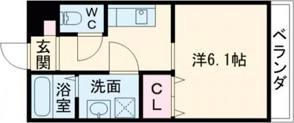 ジーメゾン上野の間取り画像