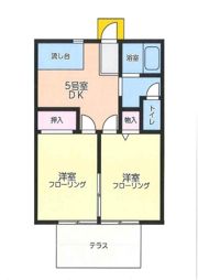 テラス綾瀬の間取り画像