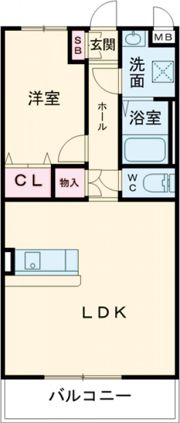 アルページュの間取り画像