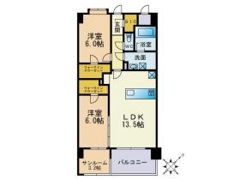 モンレーヴ博多駅南の間取り画像