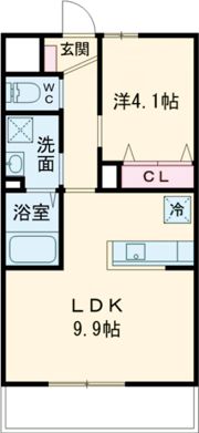 レイク フォレストの間取り画像