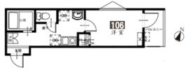 MELDIA新河岸の間取り画像