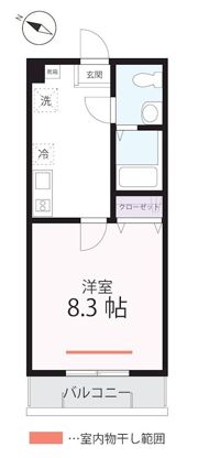 QUIET CRAB HOUSE 溝ノ口Ⅱの間取り画像